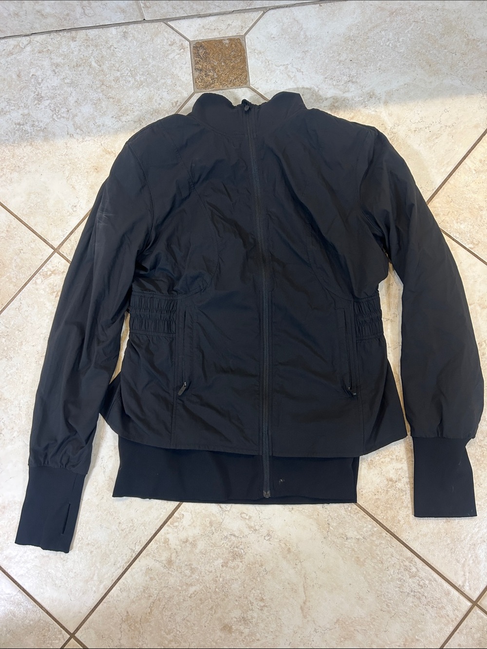 Lululemon Black Windbreaker Size M
